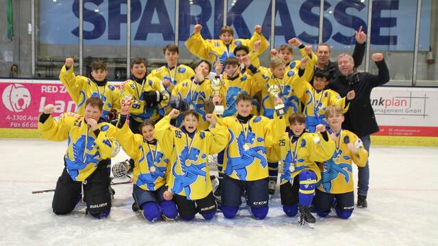 Zum Saisonende gab's noch Grund zum Jubeln: Die U14 holte ungeschlagen den Landesmeistertitel. | Foto: UEC Mödling