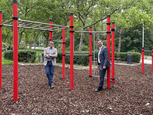 Der Kurpark Oberlaa wurde erweitert, um mehr Grünfläche, Erholungs- und Sportmöglichkeiten für Besucherinnen und Besucher zu schaffen. | Foto: Marlene Graupner/rmw