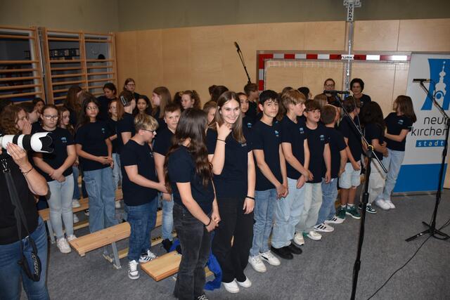 Musikalische Umrahmung mit der Musikschule Neunkirchen.