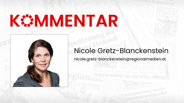 Chefredakteurin Nikki Gretz-Blanckenstein fragt sich, wie man das gewichtige Problem in der Neubaugasse lösen kann. | Foto: RMW