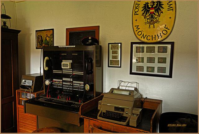 Telefonzentrale im Postamt