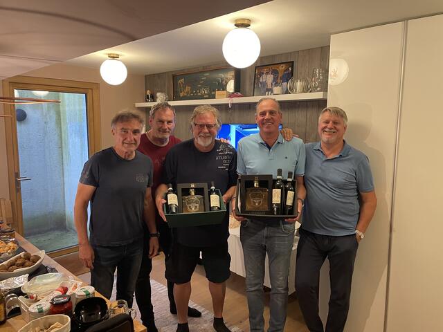 Karl Scheibenreif, Herbert Rauscher, Peter Zezula, Michael Kovalcik und Raimund Schmidt. | Foto: Koizar-Haag