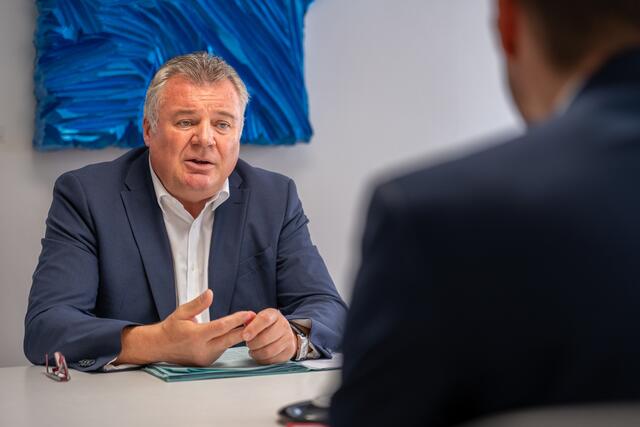 Günther Steinkellner (FPÖ) ist seit 2015 Landesrat in Oberösterreich. | Foto: BRS/Siegl