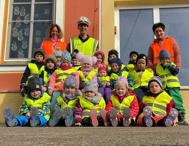 Die Kinder vom Kindergarten Mariahof hatten ein spannendes Semester. | Foto: Kindergarten