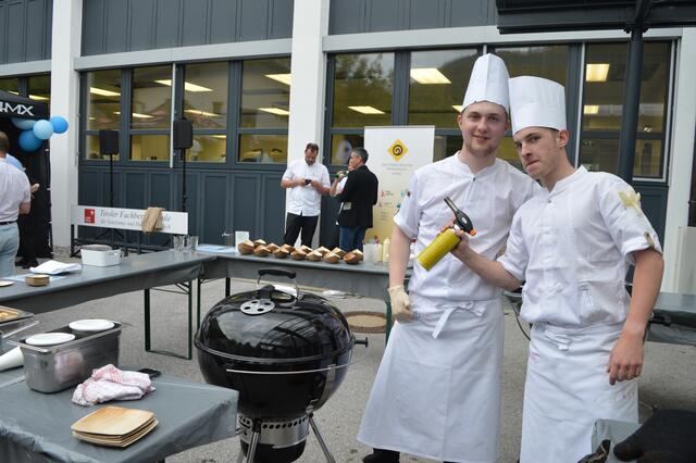 Drei Gänge wurden zubereitet - ausschließlich am Grill. | Foto: Siegele