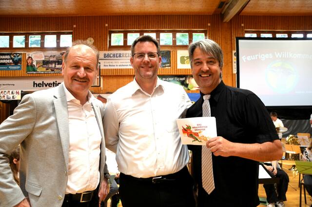 Norbert Duller, Michael Blasge und Stefan Hofer