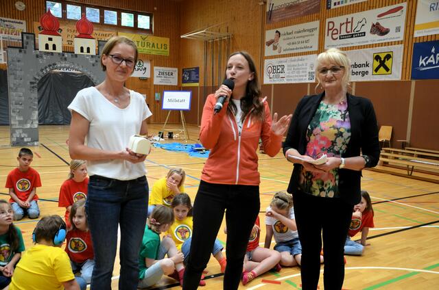 Monika Wilpernig, Birgit Pontasch und Franziska Schwaiger
