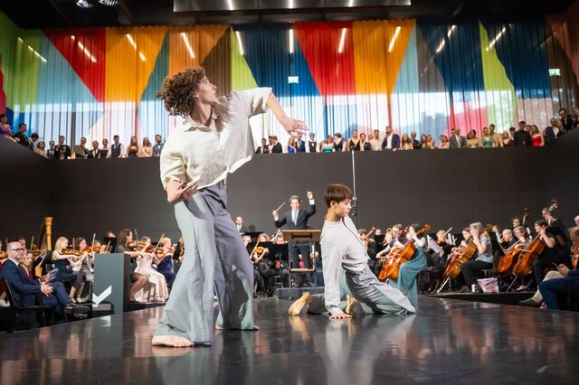 Eröffnung in der Kepler Hall