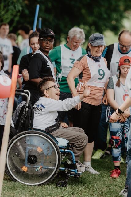 Teilhabe für alle: Ein buntes, multikulturelles Festprogramm machte es möglich.
 | Foto: slw/Maria Hörhager