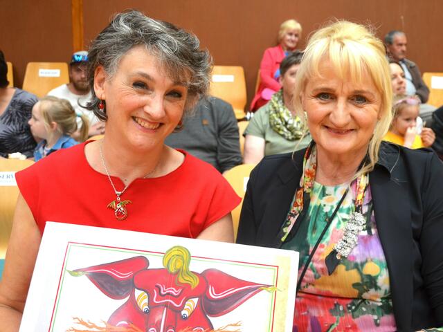Juliet Venter und Franziska Schwaiger
