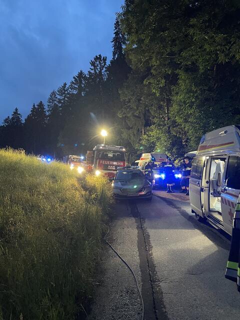 Ein 19-Jähriger musste in den künstlichen Tiefschlaf versetzt werden. | Foto: A. Zapfl/Rotes Kreuz