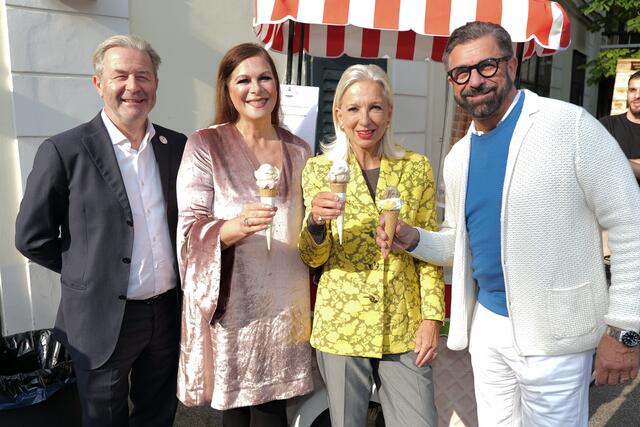 (v.l.n.r.) Silvio Molin Pradel, Natalia Ushakova, Martina Fasslabend, Mauro Maloberti | Foto: Maximilian Spitzauer