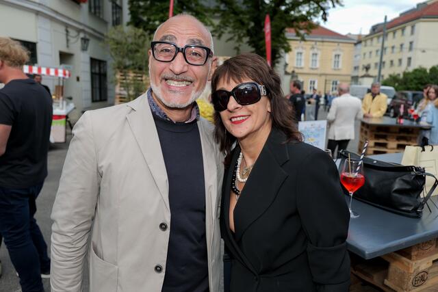 Maurizio Giambra und Roberta Manganelli | Foto: Maximilian Spitzauer