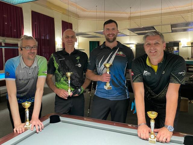 v.l.n.r.: Markus Z., Günter H., Valdrin B. und Andreas E. | Foto: BSV Baden