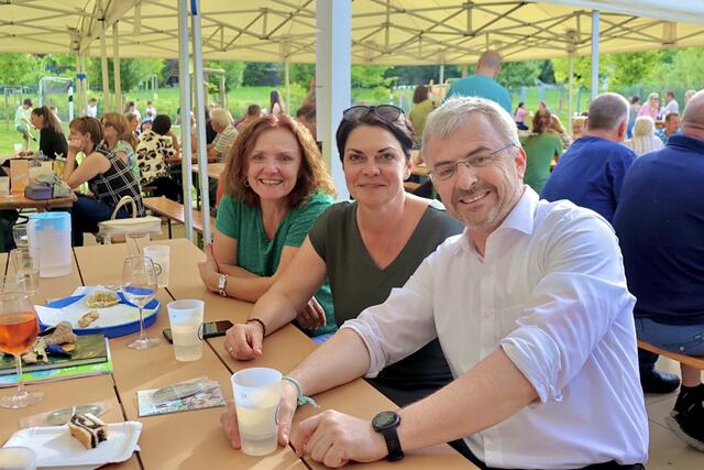 Ingrid, Evi und Andi | Foto: Alejandra Ortiz