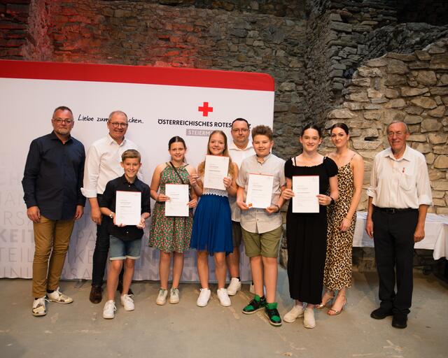 Das Jugendrotkreuz macht die Voitsberger Verantwortlichen sehr stolz. | Foto: M. Ritsch, M. Hausegger/Rotes Kreuz
