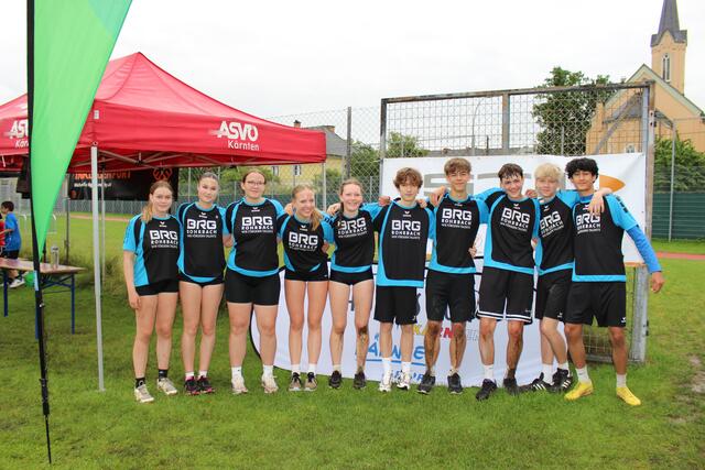 Mixed-Team des Gymnasiums Rohrbach, betreut von Prof. Mag. Markus Spießberger-Eichhorn