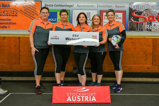 Auch in der nächsten Saison dürfen sich die Weierfinger Damen mit den Besten messen. | Foto: ESV Weierfing