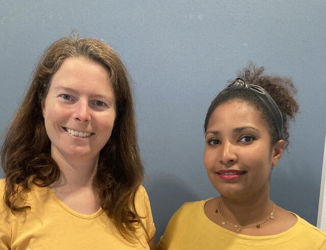 Maria Bernadetta Berndt und May Mujica Arcia | Foto: privat