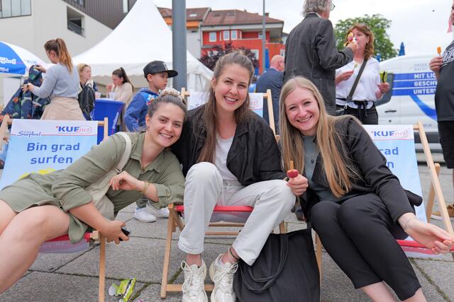 Bei idealem Wetter war die Stimmung unter den Gästen bestens. | Foto: Stadtwerke Kufstein GmbH