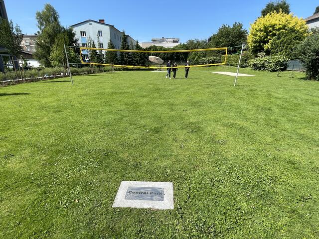 Der "Central Park" ist als Freiraum für die Schüler gedacht.  | Foto: RegionalMedien