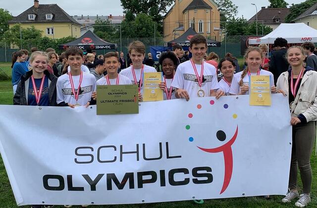 Das Ultimate-Frisbee-Team von Feldbach eilt von Sieg zu Sieg. | Foto: BRG/Borg Feldbach
