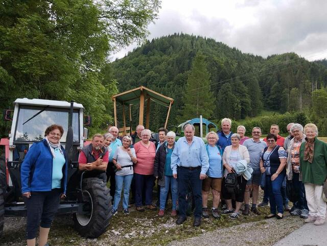 Ausflug mit den "Alten Rädern" nach Rosenau | Foto: Seniorenring Teichltal