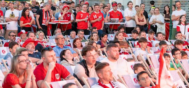 Mitgefiebert wurde bis zur letzten Minute.  | Foto: Eisenstadt