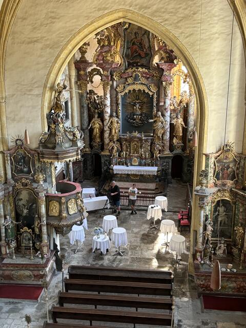 Die Dreifaltigkeitskirche soll nicht nur als Museum erhalten bleiben, sondern auch ein Ort der Glaubensverkündung sein.  | Foto: Laura Jung