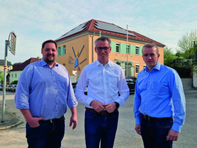 PV-Anlagen am Dach der VS St. Johann. | Foto: Gemeinde St. Peter/Au