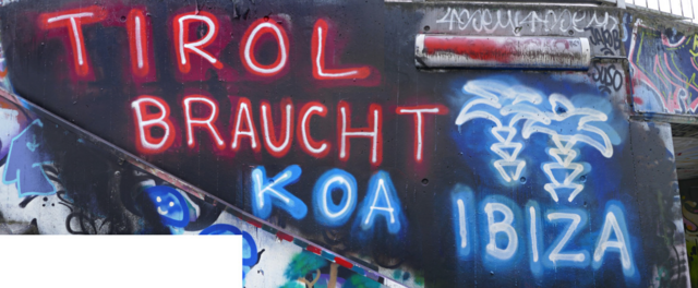 Graffiti und Street-Art sind mehr als Dekoration – sie vermitteln Botschaften.  | Foto: streetart-citymap, Stadt Innsbruck