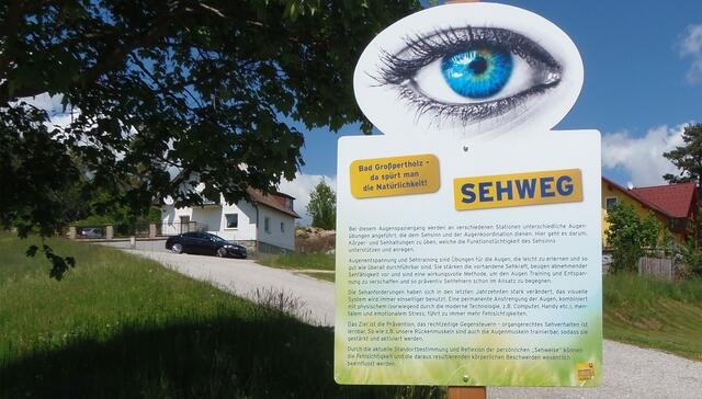 In Bad Großpertholz gibt es auch den "Sehweg".  | Foto: Marktgemeinde Bad Großpertholz