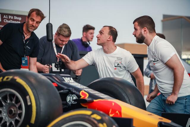 Viel Anspannung und Spaß.  | Foto: GEPA pictures / A1 Pit Stop Challenge