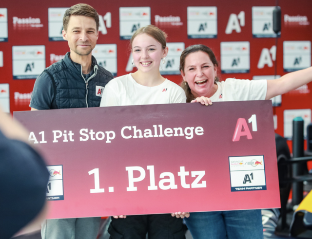 Für große Emotionen sorgte auch die A1-Sonderwertung, in der es um exklusive Tickets für den Grand Prix von Österreich ging.  | Foto: GEPA pictures / A1 Pit Stop Challenge