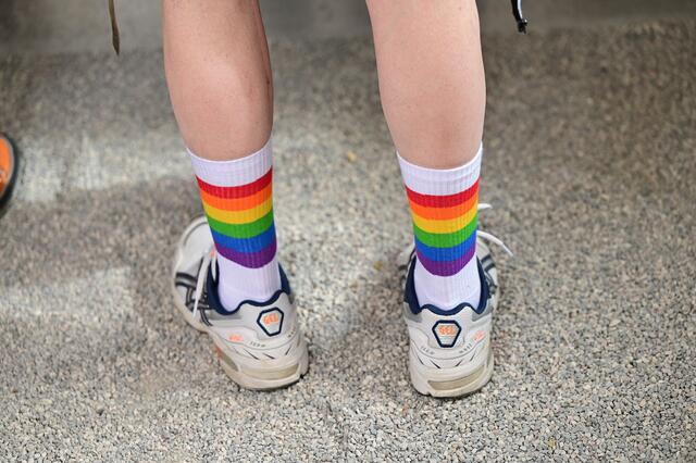 Für die einen steht der Regenbogen für "Vielfalt, Toleranz, Offenheit und Menschenrechte", für andere ist er ein Symbol für die "Zerstörung des Instituts der Ehe und Familie". | Foto: Wolfgang Spitzbart