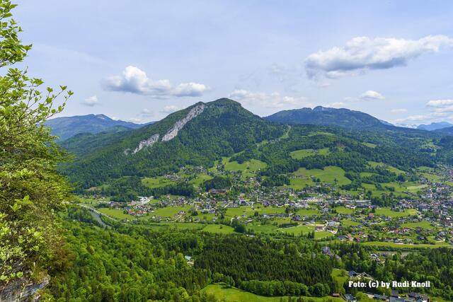 Blick nach Goisern und zur Ewigen Wand!