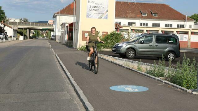 Ein Beispiel für die Bemühung, Radwege auszubauen. | Foto: Stadt Krems