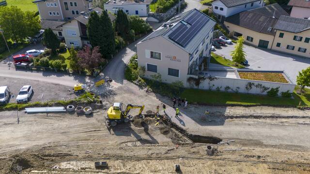 Der Gasaustritt in Eggelsberg konnte rasch behoben werden. | Foto: Pressefoto Scharinger