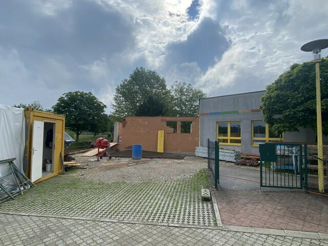 Der Kindergarten in Rosenau wird gerade ausgebaut. | Foto: Gemeinde Sonntagberg