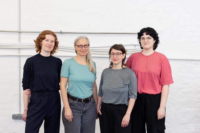 Das "Im_flieger"-Team: (v.l.:) Verena Herterich, Anita Kaya, Dorothea Zeyringer und Tina Bauer.
 | Foto: Im_flieger