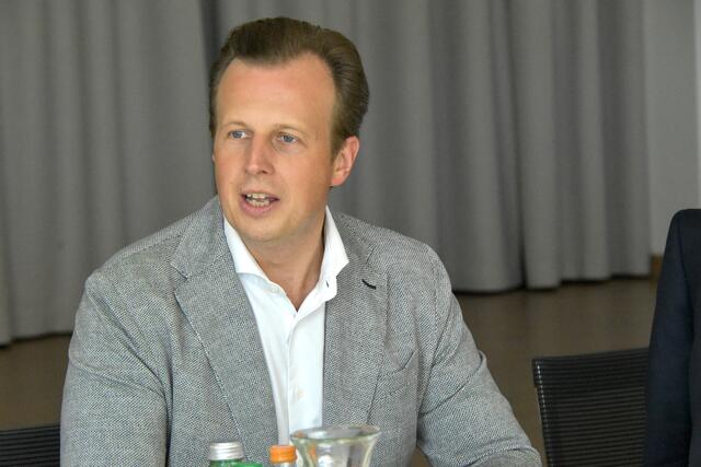 Gesundheitslandesrat Dr. Karlheinz Kornhäusl stellte die umfangreiche Gesundheitsversorgung im Bezirk in den Mittelpunkt | Foto: Regionalmedien Steiermark