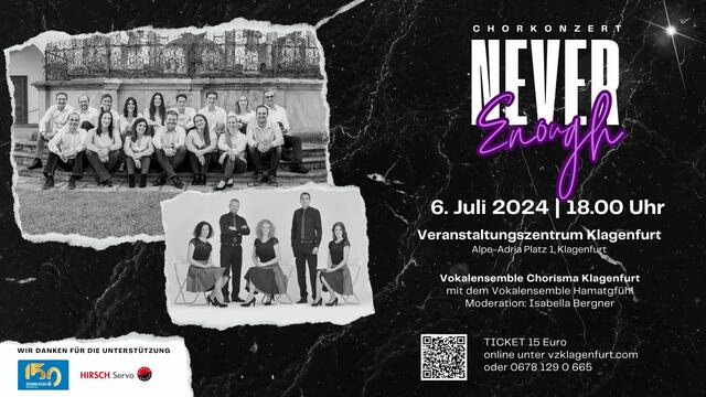Chorisma Klagenfurt - Never Enough im VZ Klagenfurt | Foto: Chorisma Klagenfurt