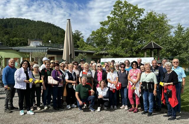 Die Gruppe freute sich über eine schöne gemeinsame Wanderung – der Bezirkswandertag soll zur jährlichen Tradition werden. | Foto: Privat