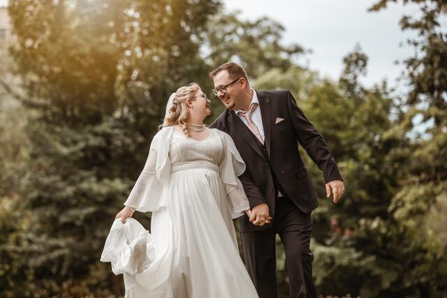 Silvia und Florian lernten sich auf der Geburtstagsfeier von Silvias Cousine kennen. | Foto: Fotoliesl