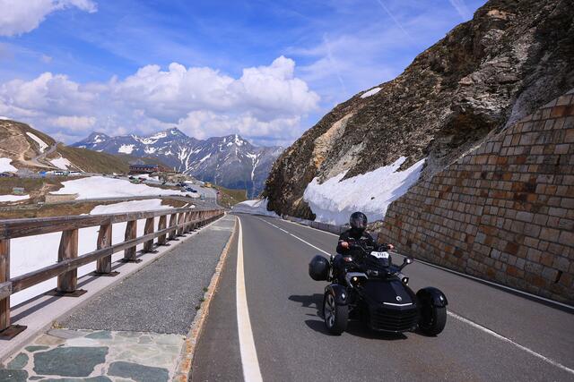 Fahrspaß auf der Großglockner-Hochalpenstraße. | Foto: Privat