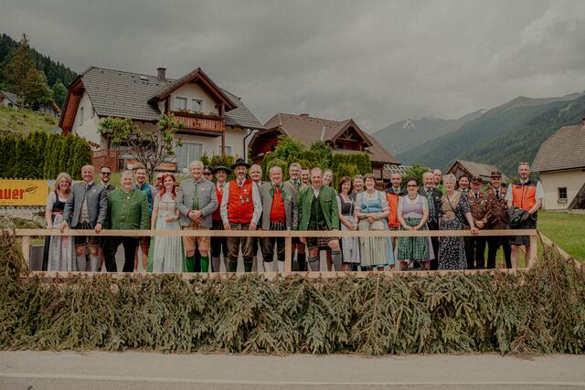 Die Ehrengäste des Jubliläusmfestes. | Foto: DerPlotti