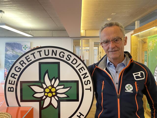 Balthasar Laireiter, der Landesleiter der Bergrettung Salzburg.  | Foto: Rosa Besler