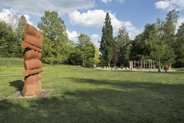 Der Stadtpark in Ried im Innkreis bietet die nötige grüne Oase für Stadtbewohner und Besucher. | Foto: Stadtamt Ried