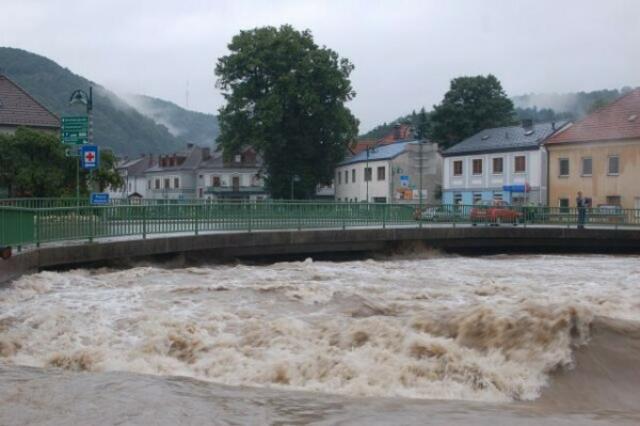 Hochwasser in Kirchberg an der Pielach | Foto: Gemeinde Kirchberg