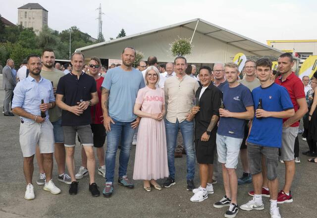 Gabi Kolar mischte sich unter die Gäste. | Foto: Walter Schindler